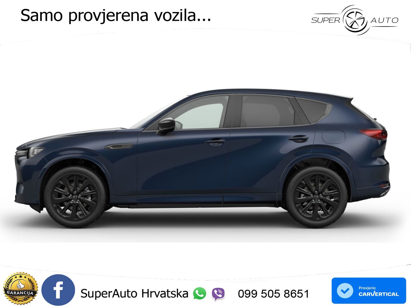 Mazda CX-60 3.3 e-Skyactiv D (254 KS) AWD Automatic LED+GR SJED+ACC