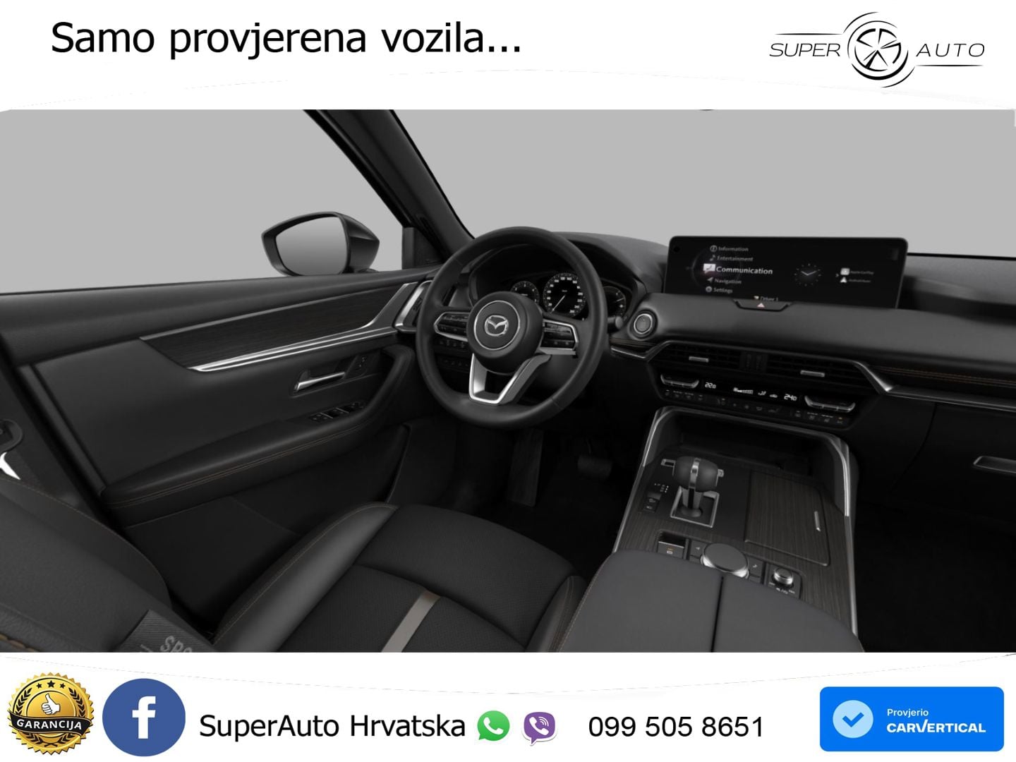 Mazda CX-60 3.3 e-Skyactiv D (254 KS) AWD Automatic LED+GR SJED+ACC