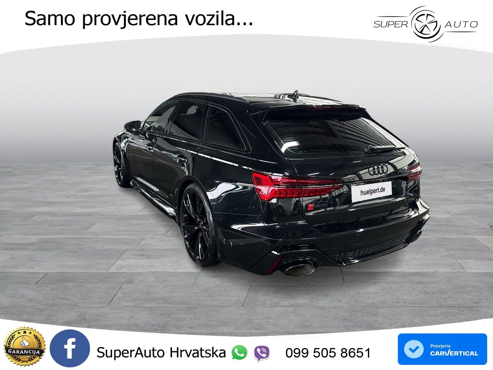 Audi RS6 Avant 4.0 TFSI V8 (600 KS) quattro Tiptronic Kuka ZRAČNI+ACC+GR SJED+KAM