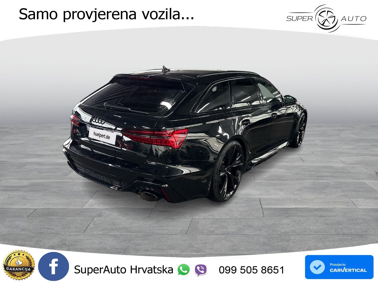 Audi RS6 Avant 4.0 TFSI V8 (600 KS) quattro Tiptronic Kuka ZRAČNI+ACC+GR SJED+KAM