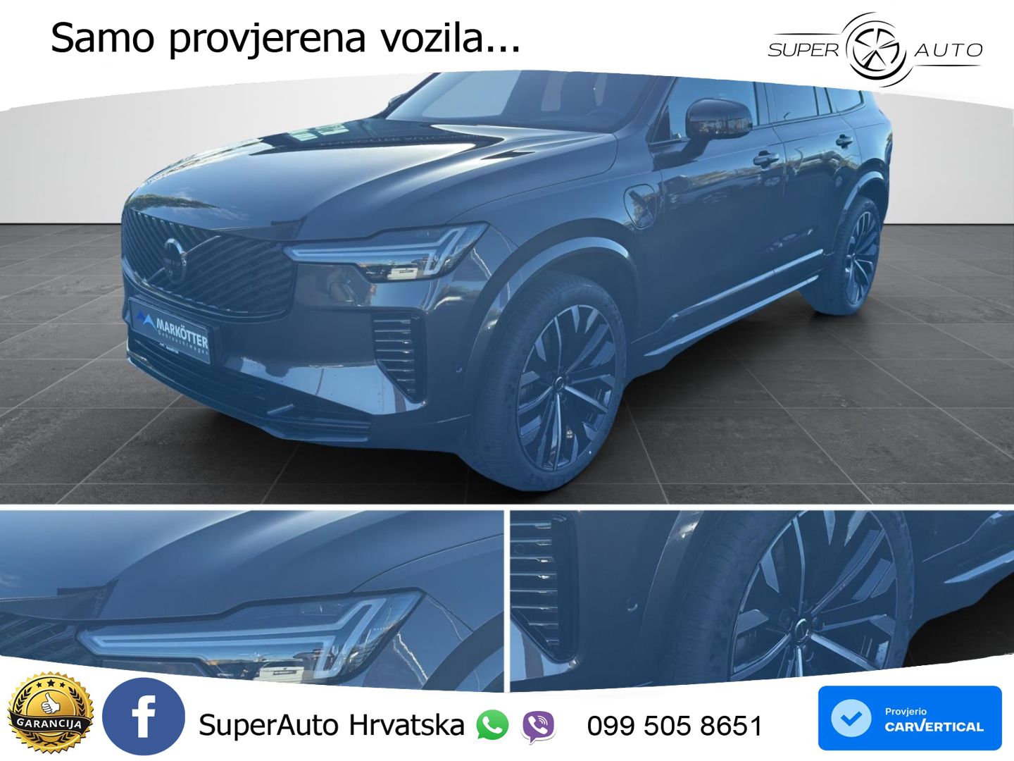 Volvo XC90 2.0 T8 AWD Automatic LED+GR SJED+ACC