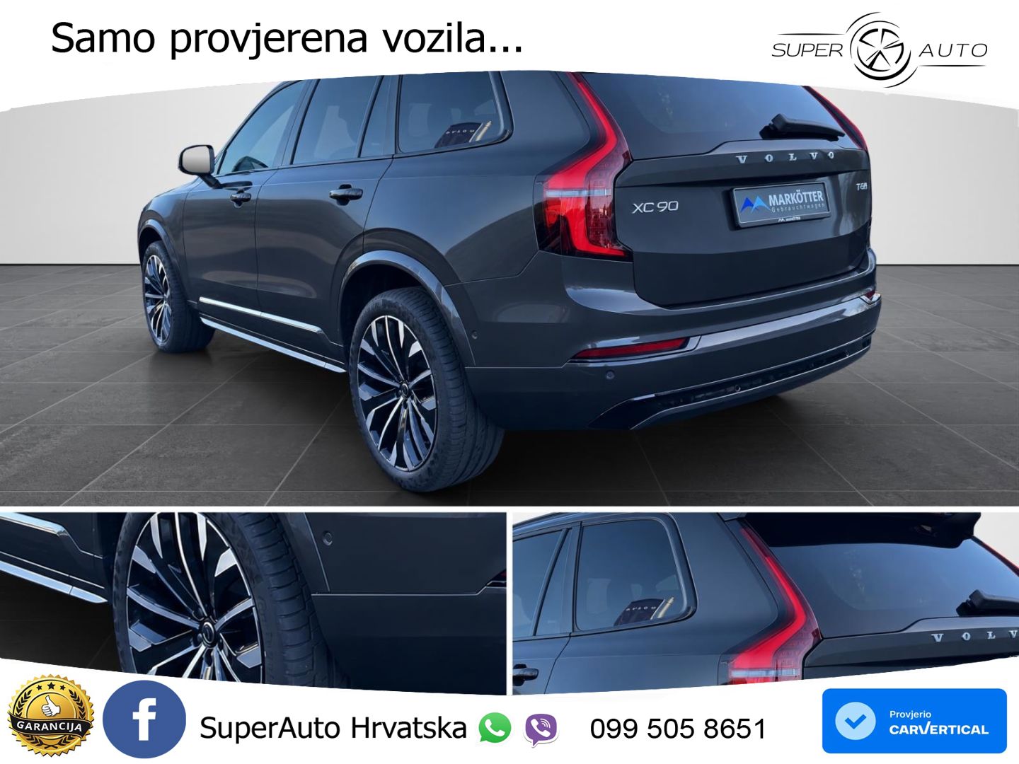 Volvo XC90 2.0 T8 AWD Automatic LED+GR SJED+ACC