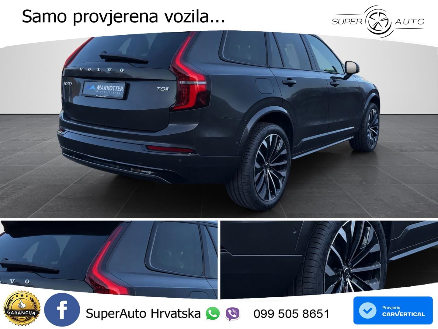 Volvo XC90 2.0 T8 AWD Automatic LED+GR SJED+ACC