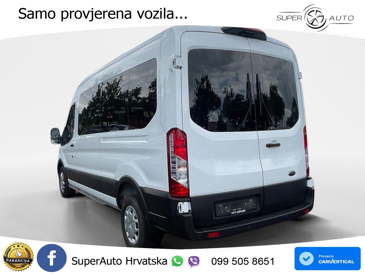 Ford Transit Kombi M1 Trend 9-Sitzer, 2,0 TDCi 130PS 131 KS