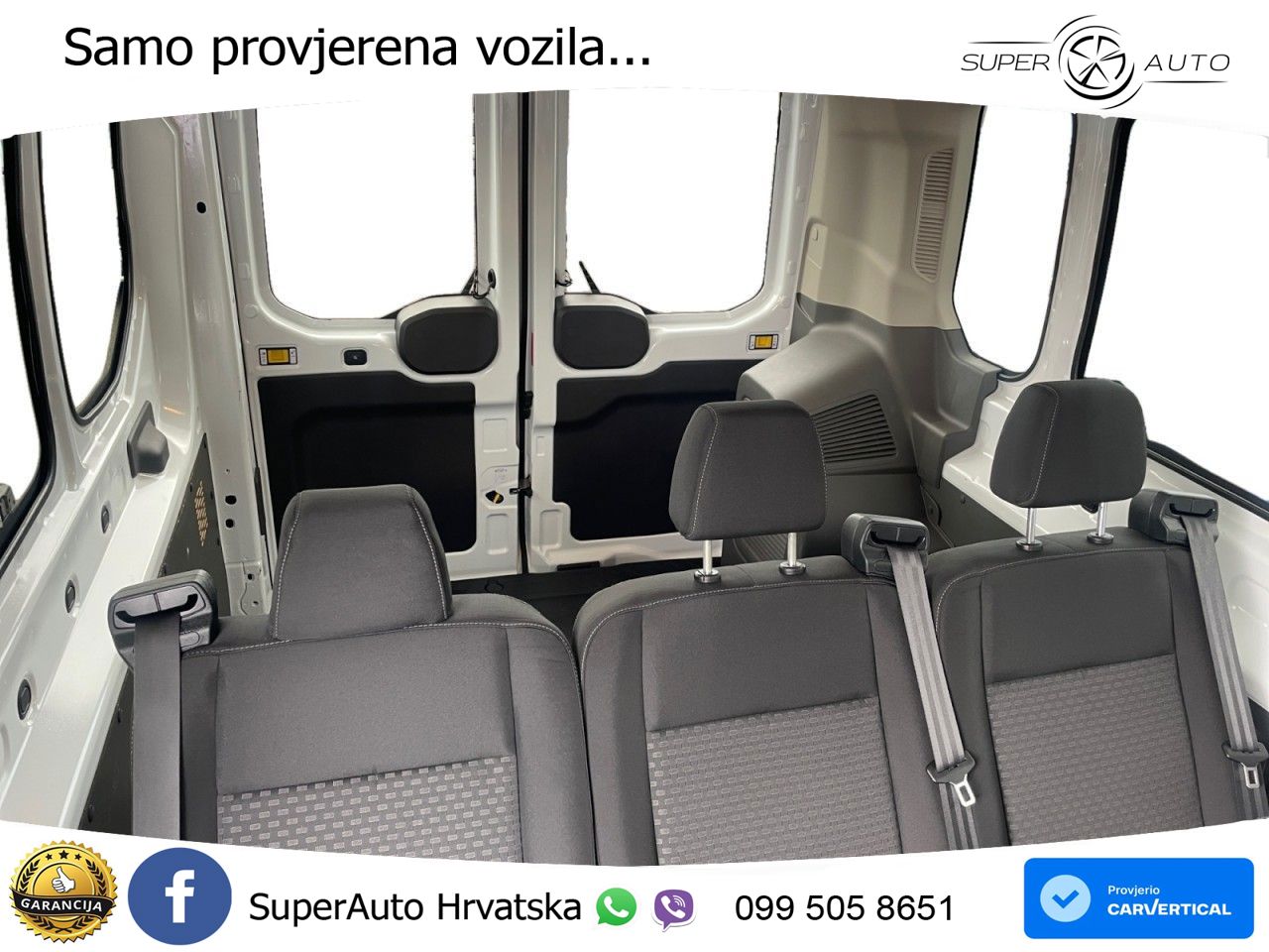 Ford Transit Kombi M1 Trend 9-Sitzer, 2,0 TDCi 130PS 131 KS