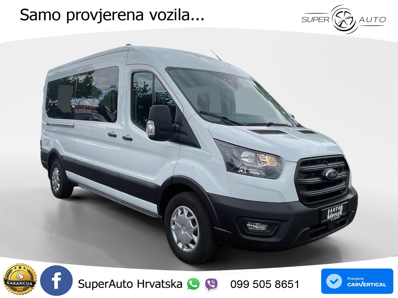 Ford Transit Kombi M1 Trend 9-Sitzer, 2,0 TDCi 130PS 131 KS