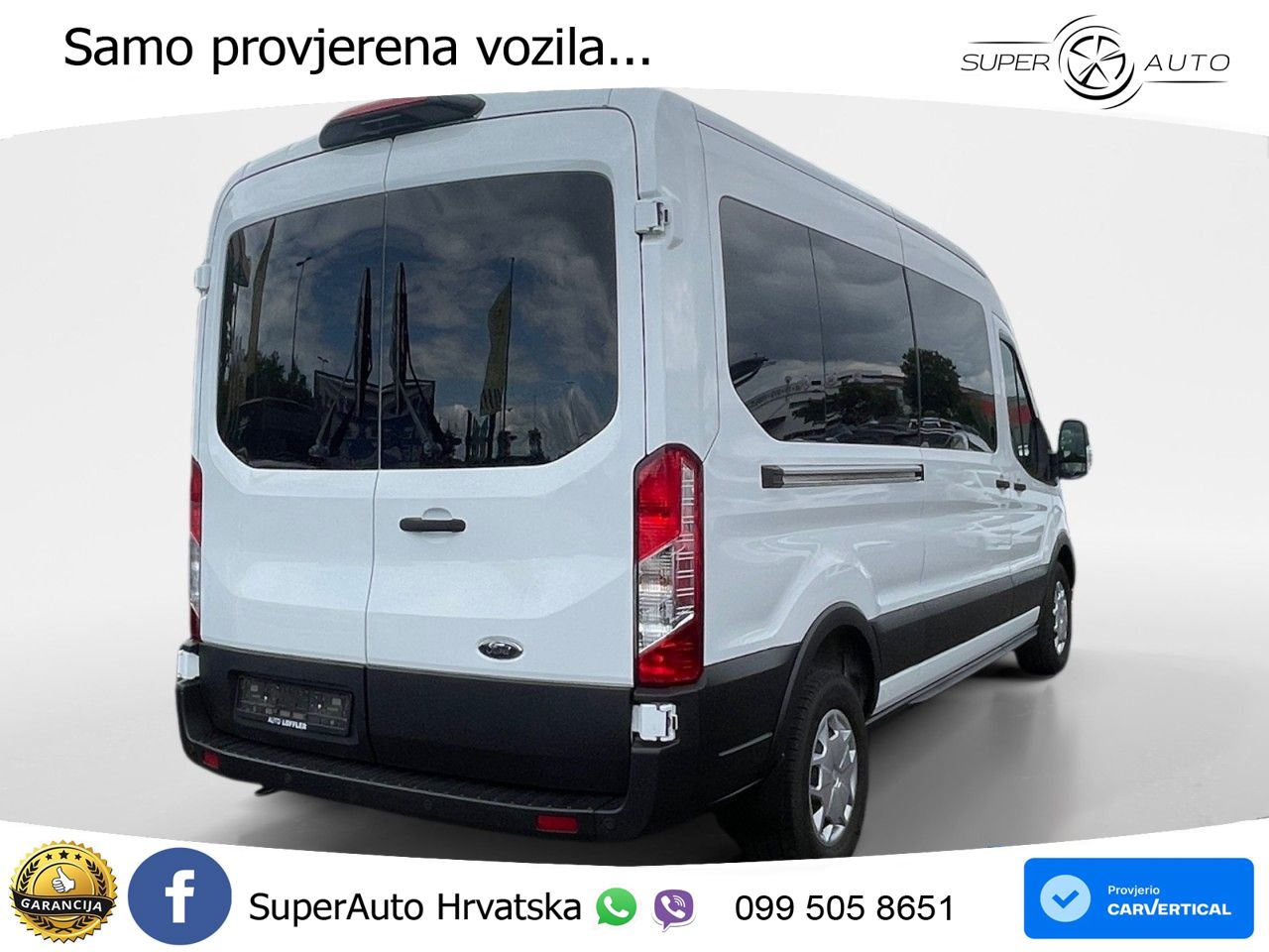 Ford Transit Kombi M1 Trend 9-Sitzer, 2,0 TDCi 130PS 131 KS