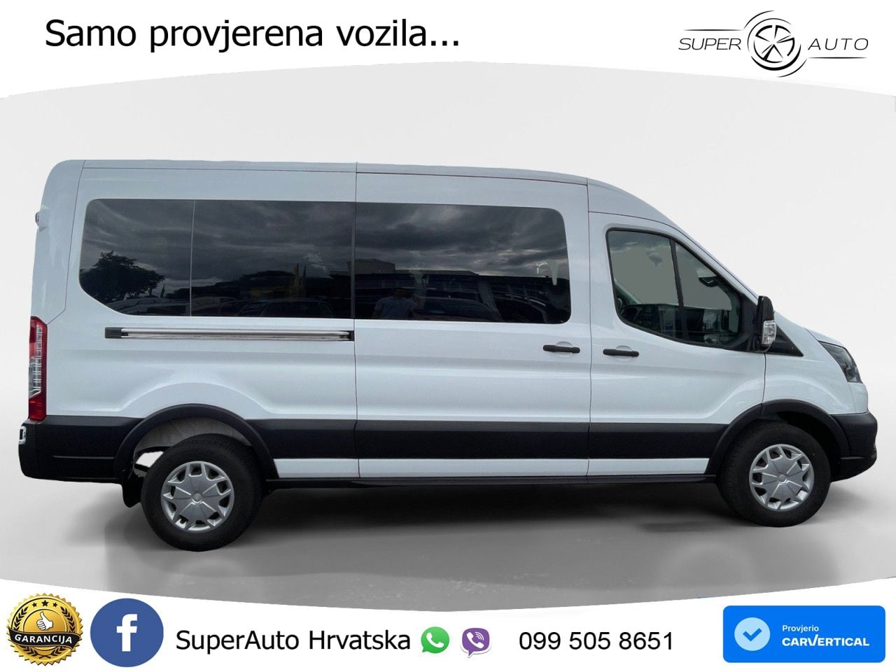 Ford Transit Kombi M1 Trend 9-Sitzer, 2,0 TDCi 130PS 131 KS