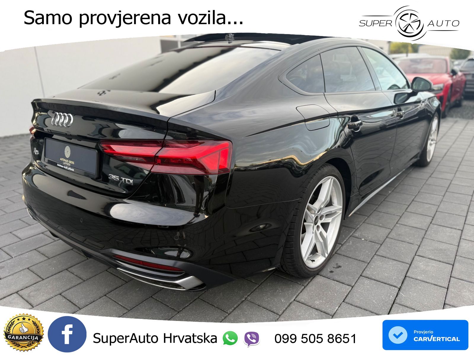 Audi A5 Sportback 35 TDI (163 KS) S tronic advanced LED+GR SJED+ACC