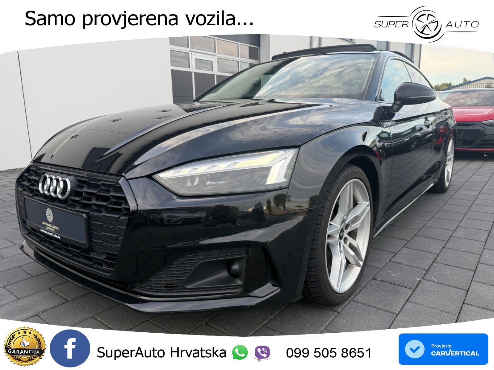 Audi A5 Sportback 35 TDI (163 KS) S tronic advanced LED+GR SJED+ACC