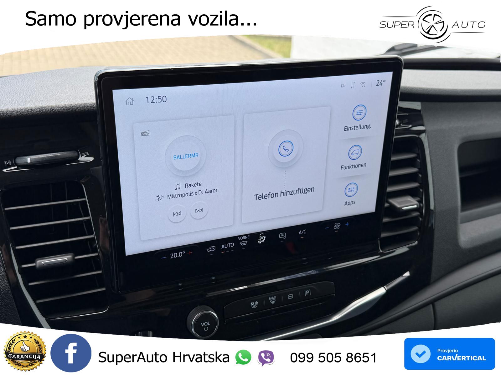 Ford Transit 350 L3H2*AHK*Klimaaut.*LadePaket*RFK*FGS 131 KS