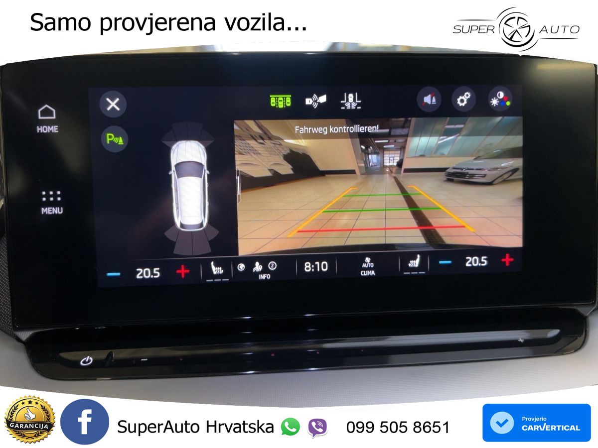 Škoda Octavia Combi 1.5 TSI (150 KS) DSG LED+GR SJED+ACC