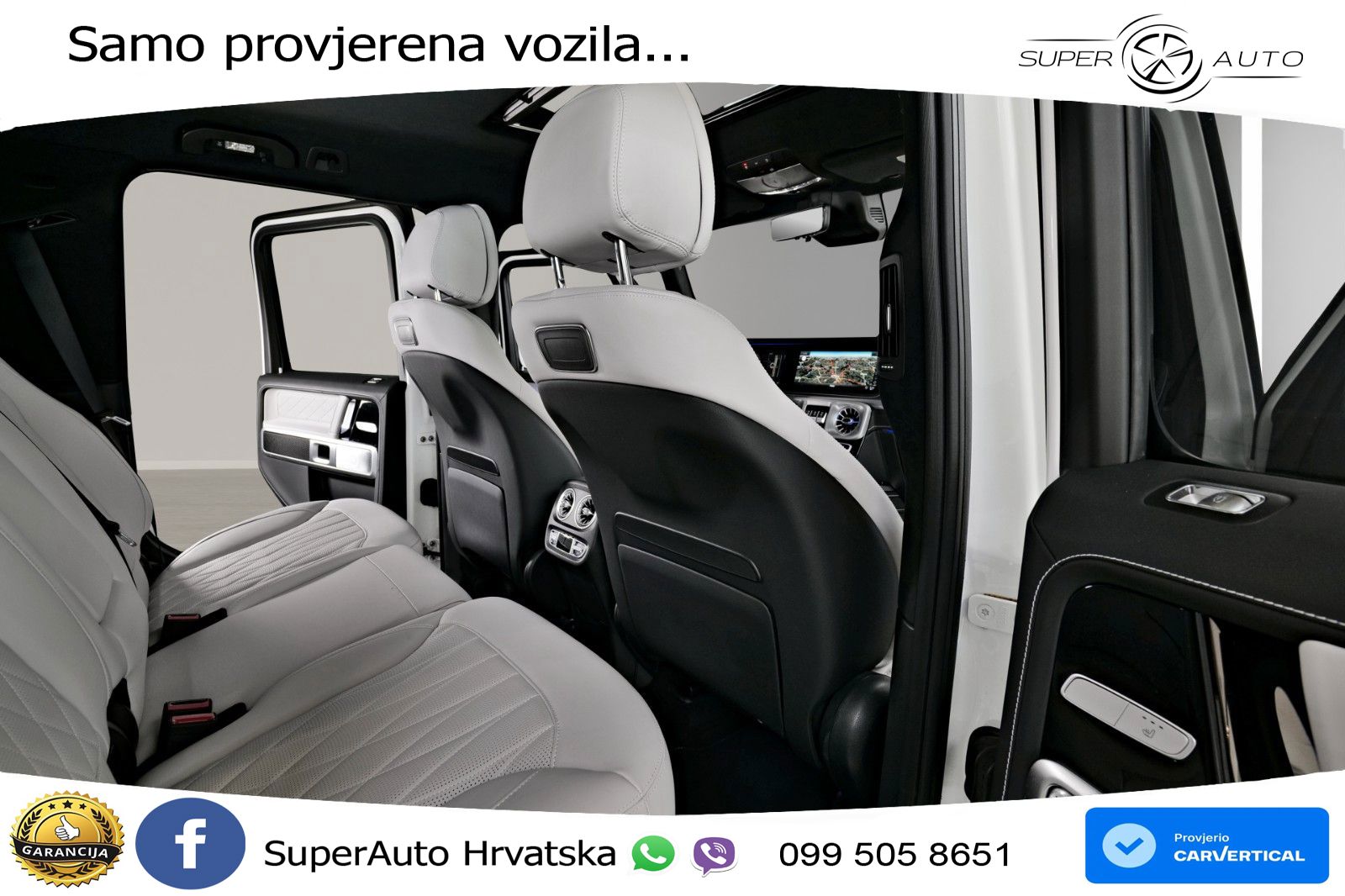 Mercedes AMG G 63 Long V8 (585 KS) 4MATIC 9G-TRONIC AMG SPEEDSHIFT PLUS LED+GR SJED+ACC
