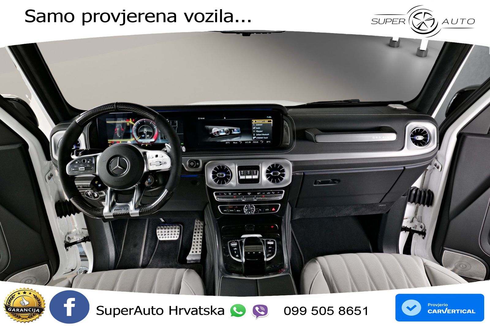 Mercedes AMG G 63 Long V8 (585 KS) 4MATIC 9G-TRONIC AMG SPEEDSHIFT PLUS LED+GR SJED+ACC