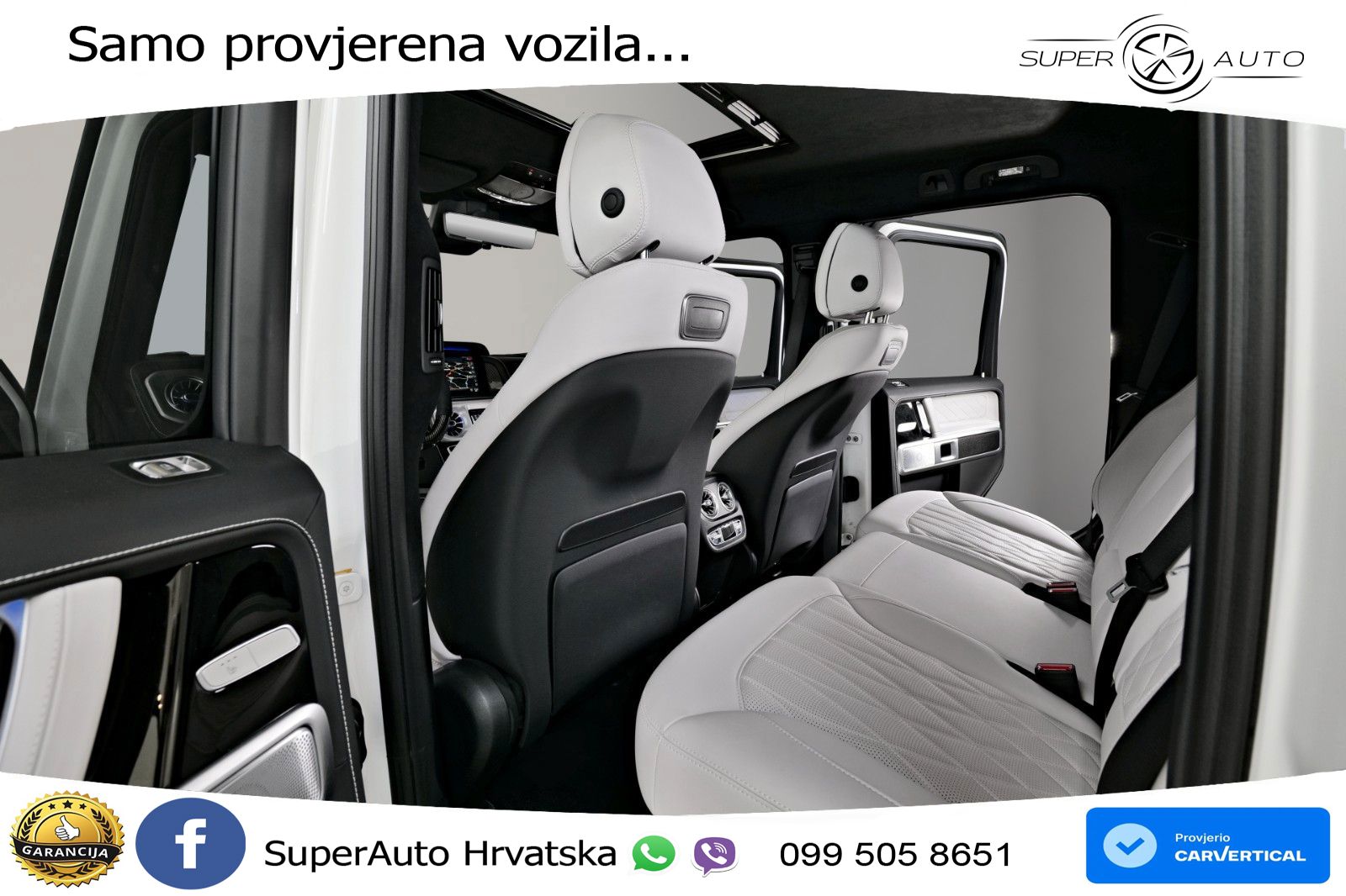 Mercedes AMG G 63 Long V8 (585 KS) 4MATIC 9G-TRONIC AMG SPEEDSHIFT PLUS LED+GR SJED+ACC