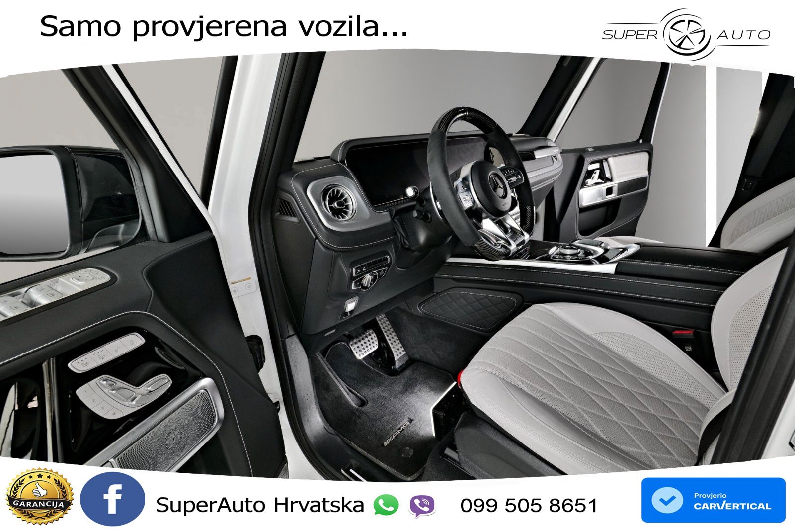 Mercedes AMG G 63 Long V8 (585 KS) 4MATIC 9G-TRONIC AMG SPEEDSHIFT PLUS LED+GR SJED+ACC