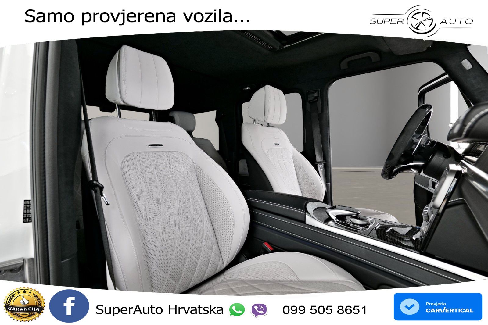 Mercedes AMG G 63 Long V8 (585 KS) 4MATIC 9G-TRONIC AMG SPEEDSHIFT PLUS LED+GR SJED+ACC