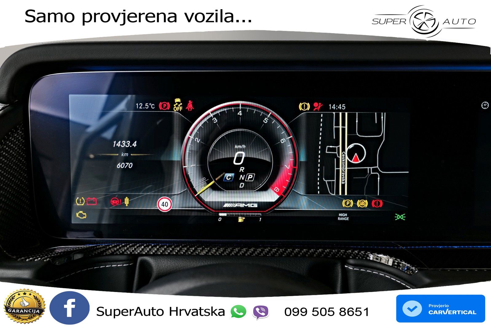 Mercedes AMG G 63 Long V8 (585 KS) 4MATIC 9G-TRONIC AMG SPEEDSHIFT PLUS LED+GR SJED+ACC