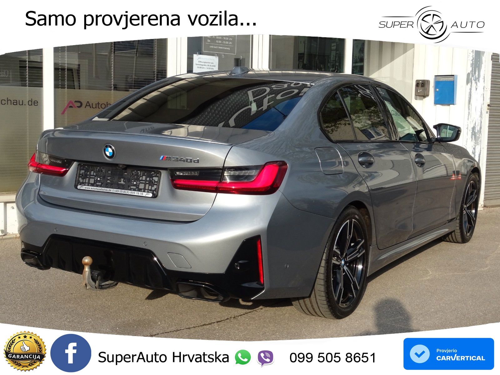 BMW M340d (340 KS) xDrive Steptronic LED+GR SJED+ACC