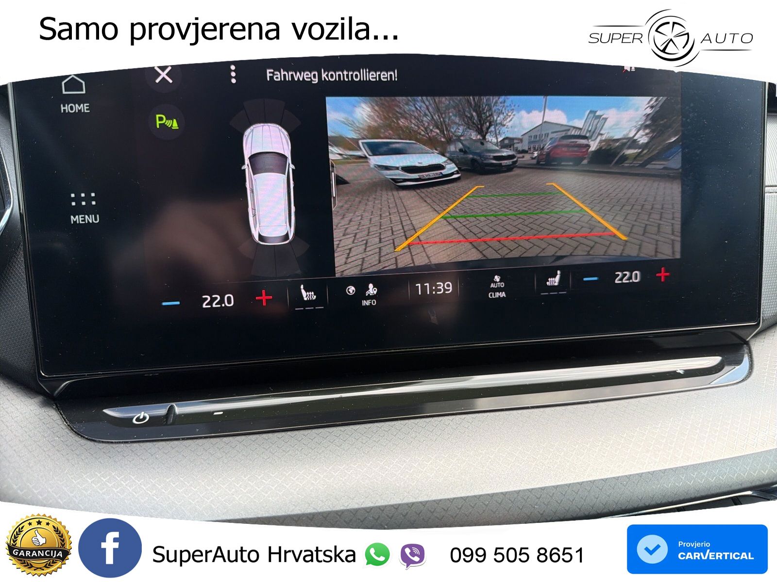 Škoda Octavia Combi 1.5 TSI EVO e-TEC (150 KS) DSG LED+GR SJED+ACC