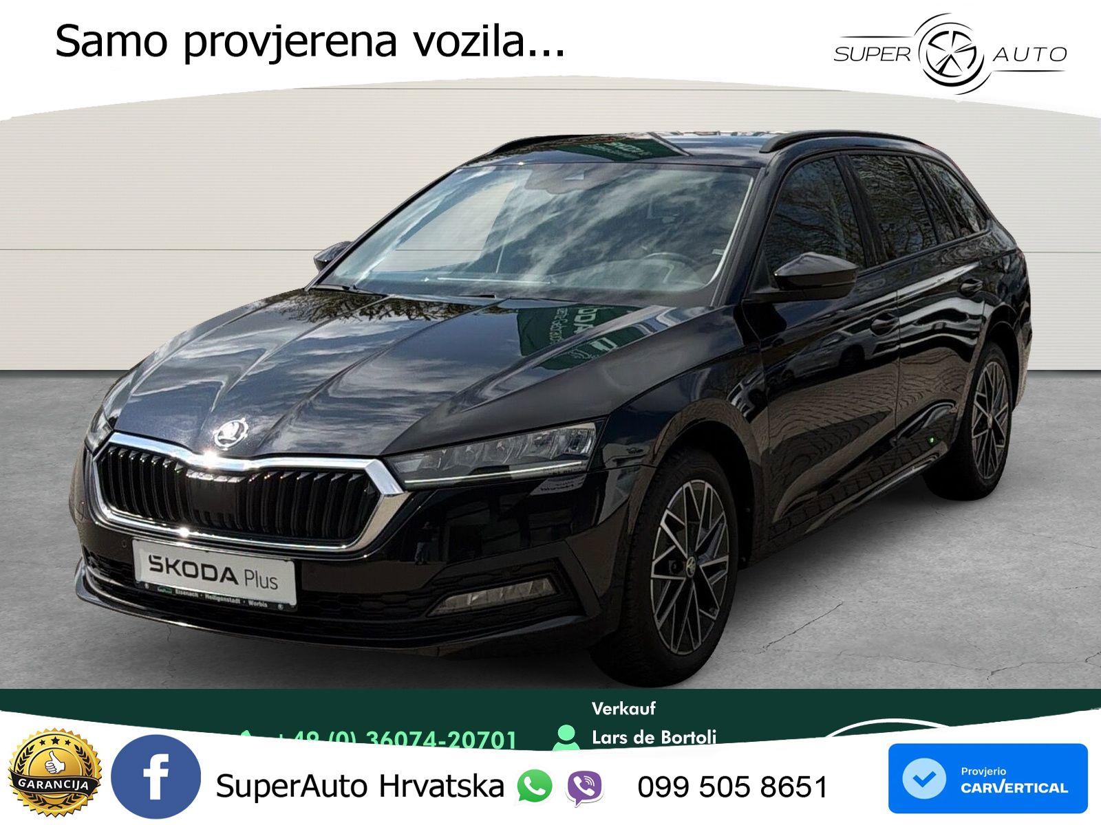 Škoda Octavia Combi 1.5 TSI EVO e-TEC (150 KS) DSG LED+GR SJED+ACC