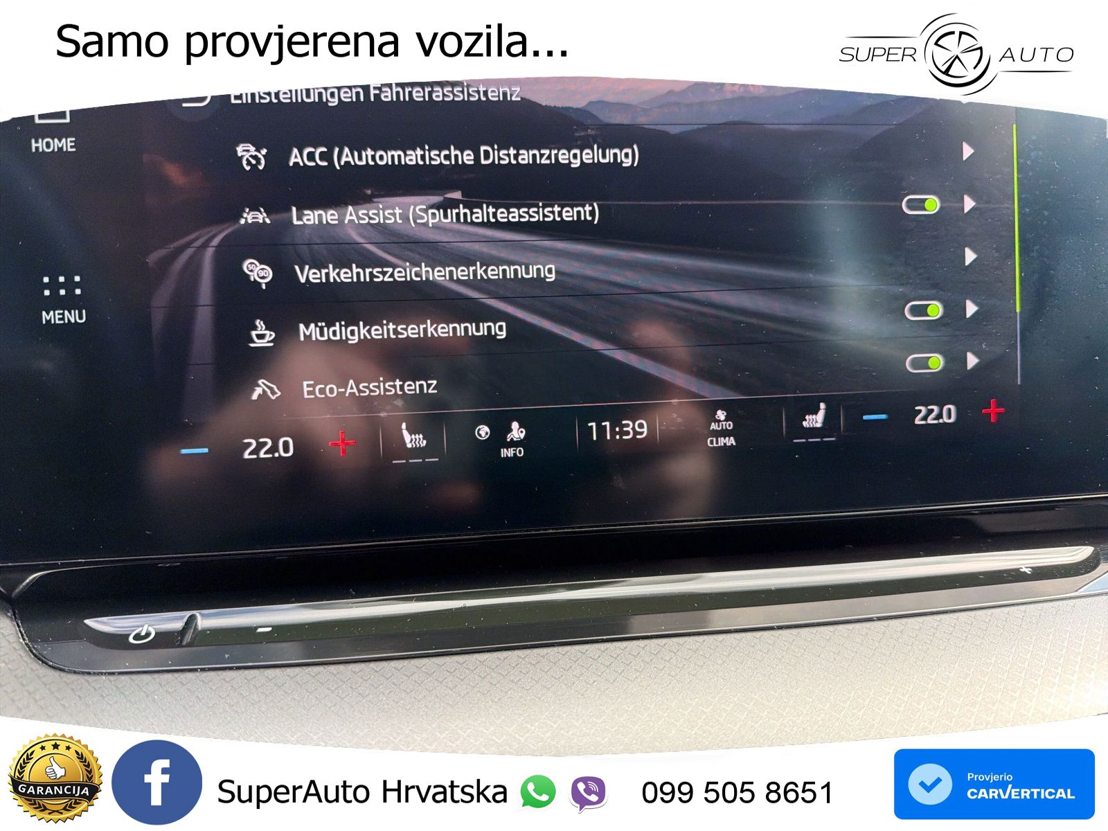 Škoda Octavia Combi 1.5 TSI EVO e-TEC (150 KS) DSG LED+GR SJED+ACC