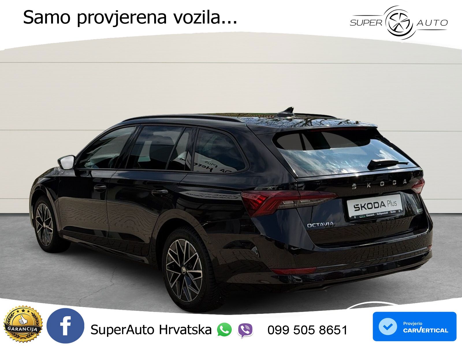 Škoda Octavia Combi 1.5 TSI EVO e-TEC (150 KS) DSG LED+GR SJED+ACC