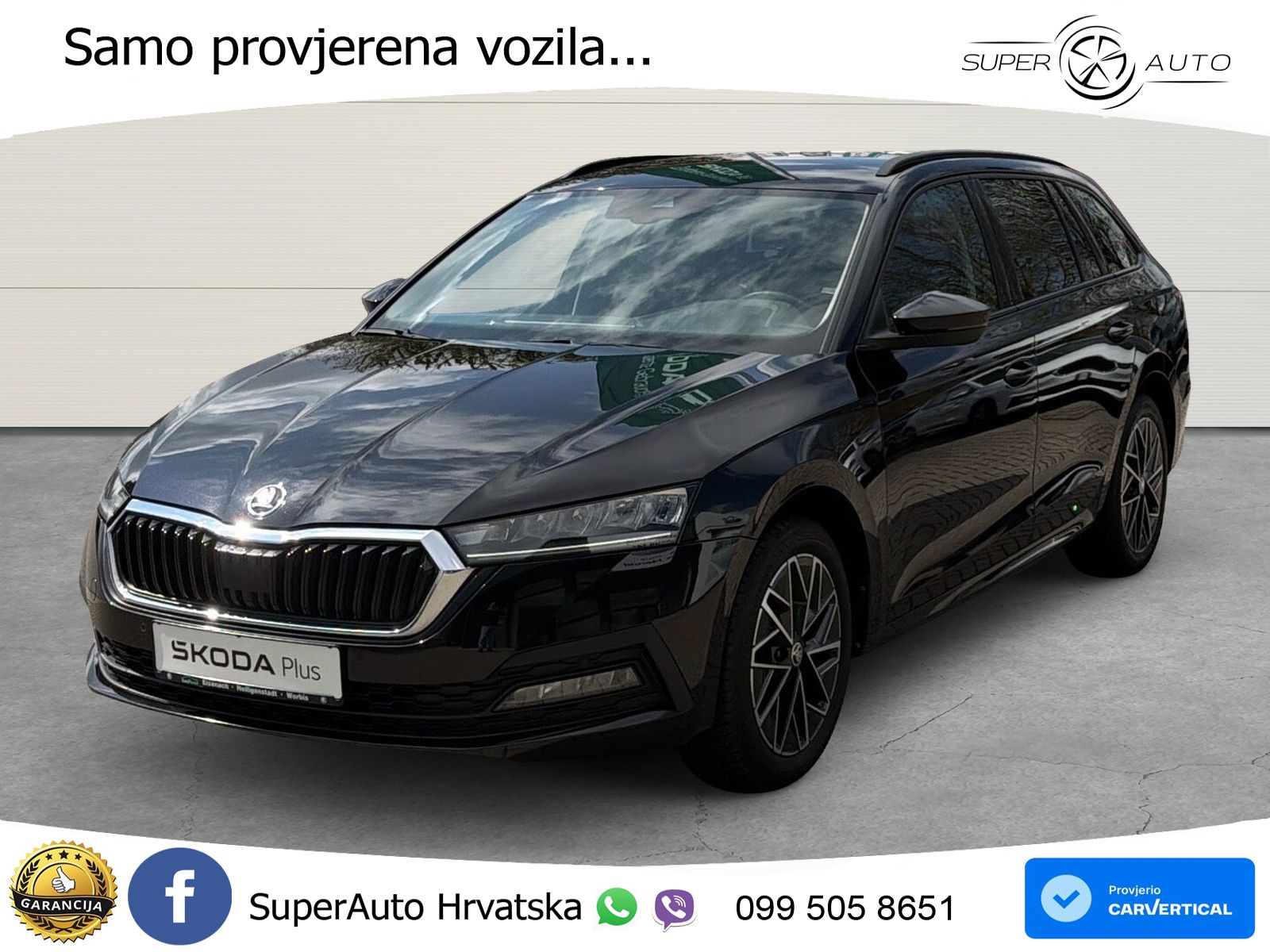 Škoda Octavia Combi 1.5 TSI EVO e-TEC (150 KS) DSG LED+GR SJED+ACC
