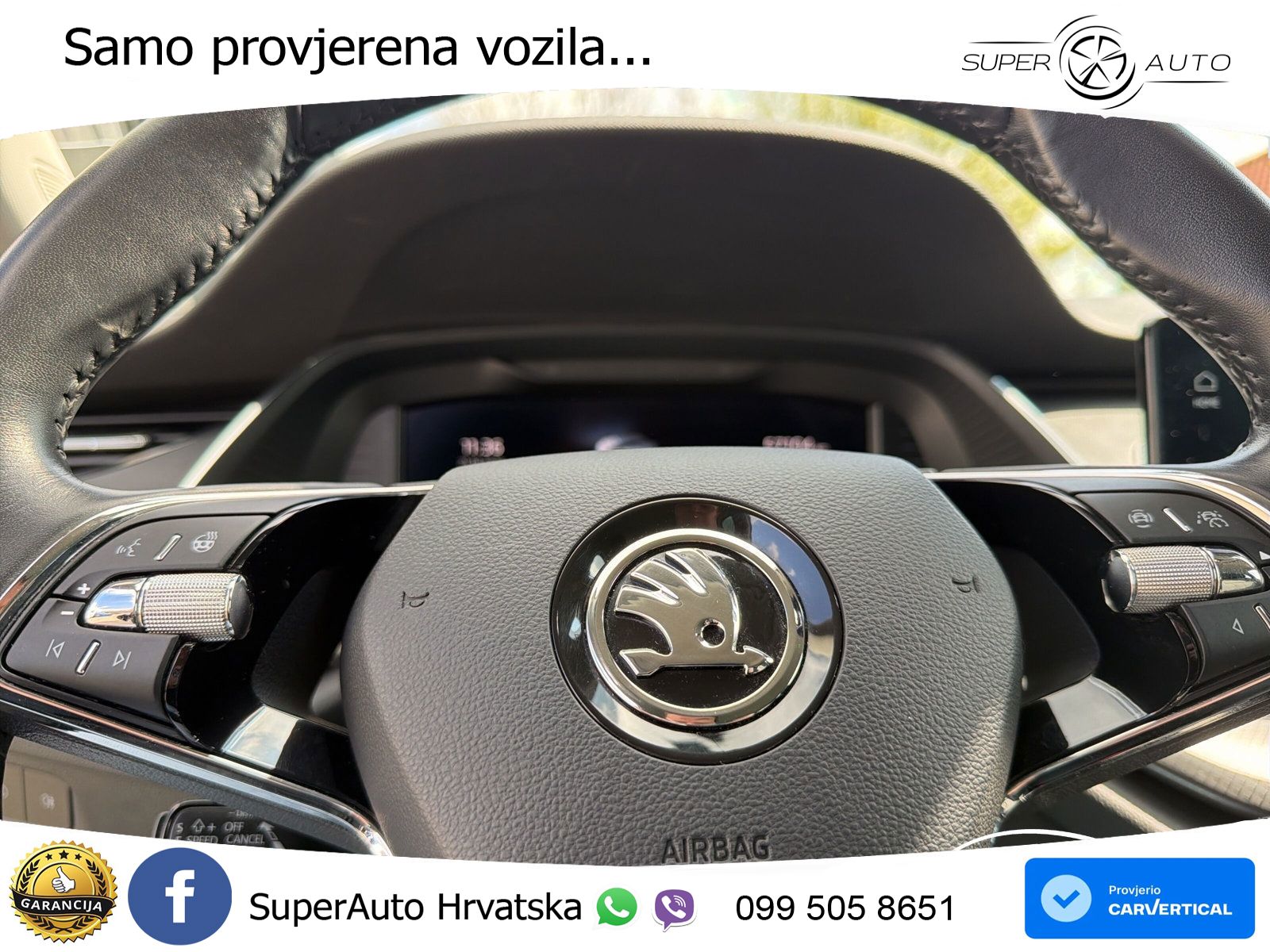 Škoda Octavia Combi 1.5 TSI EVO e-TEC (150 KS) DSG LED+GR SJED+ACC