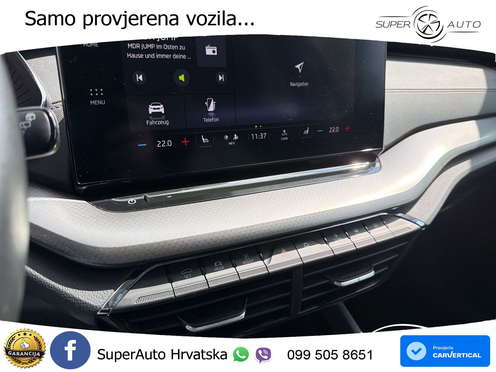 Škoda Octavia Combi 1.5 TSI EVO e-TEC (150 KS) DSG LED+GR SJED+ACC
