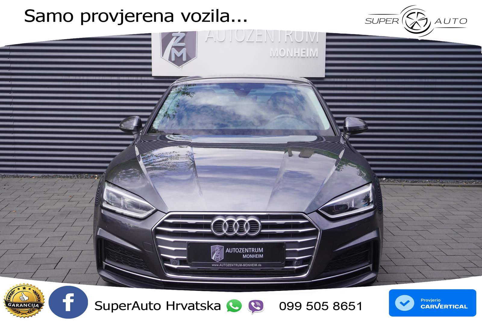 Audi A5 Sportback 40 TFSI (190 KS) S tronic S line