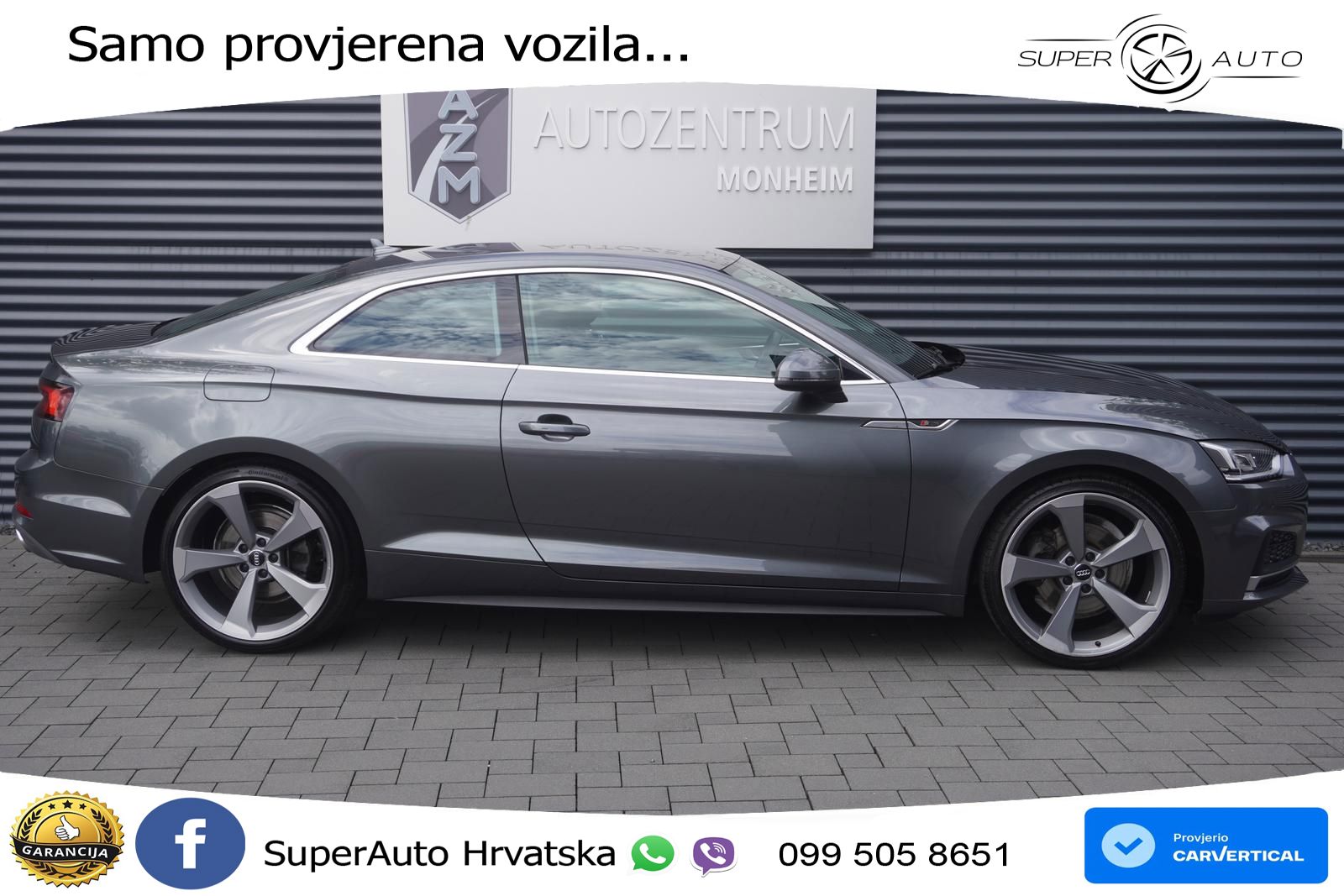 Audi A5 Sportback 40 TFSI (190 KS) S tronic S line