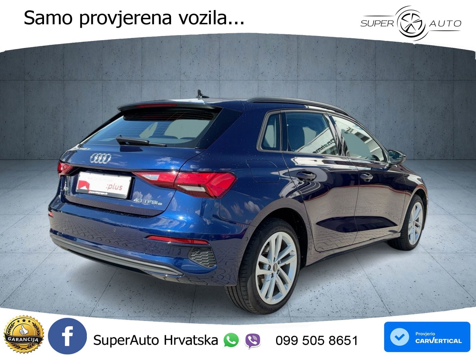 Audi A3 40 TFSIe (204 KS) S tronic