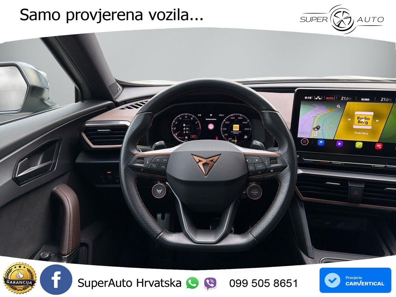 Cupra Formentor VZ5 2.5 TSI (390 KS) 4Drive DSG LED+GR SJED+ACC
