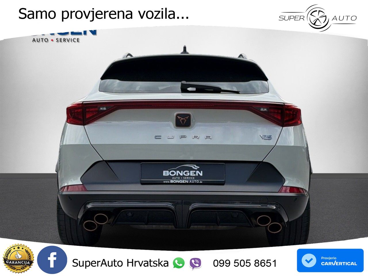 Cupra Formentor VZ5 2.5 TSI (390 KS) 4Drive DSG LED+GR SJED+ACC