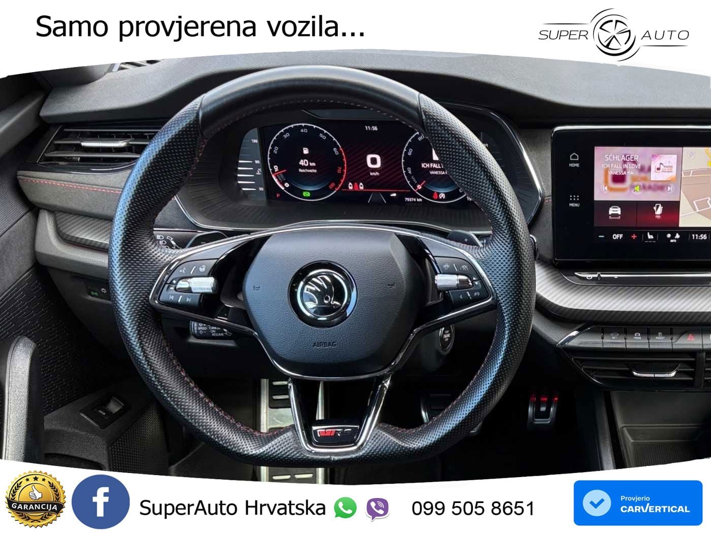 Škoda Octavia Combi RS 2.0 TSI (245 KS) DSG LED+GR SJED+ACC