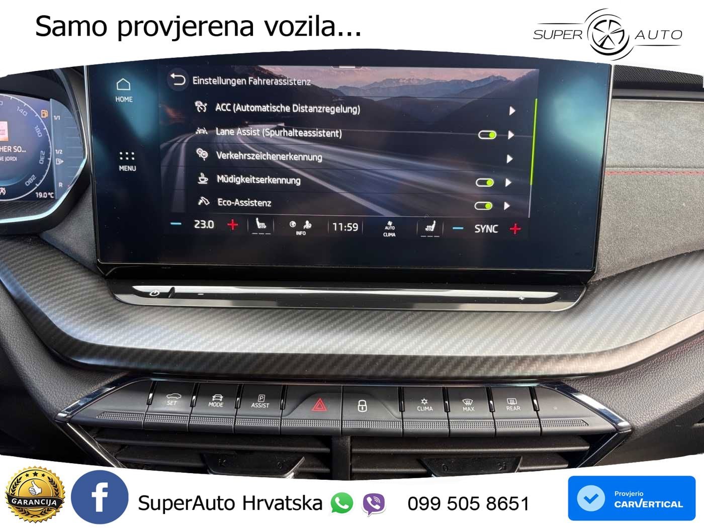 Škoda Octavia Combi RS 2.0 TSI (245 KS) DSG LED+GR SJED+ACC