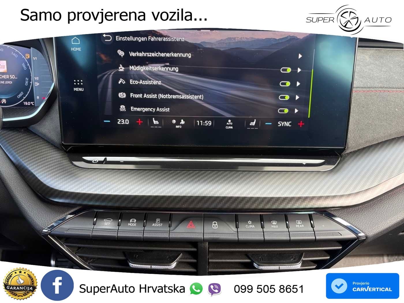 Škoda Octavia Combi RS 2.0 TSI (245 KS) DSG LED+GR SJED+ACC
