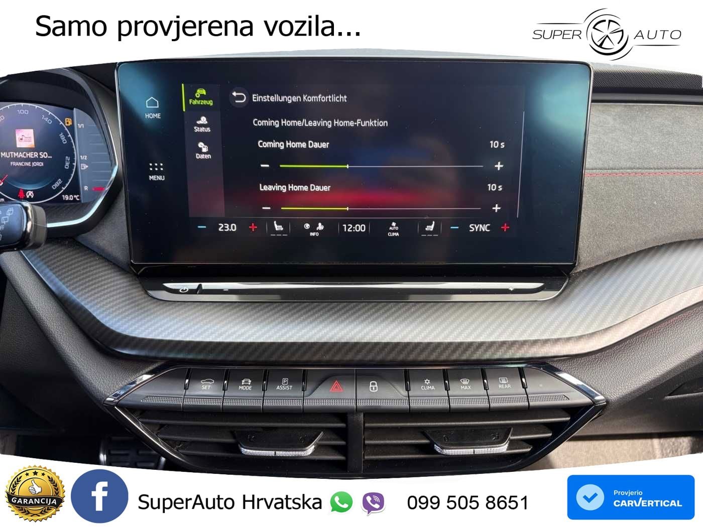 Škoda Octavia Combi RS 2.0 TSI (245 KS) DSG LED+GR SJED+ACC