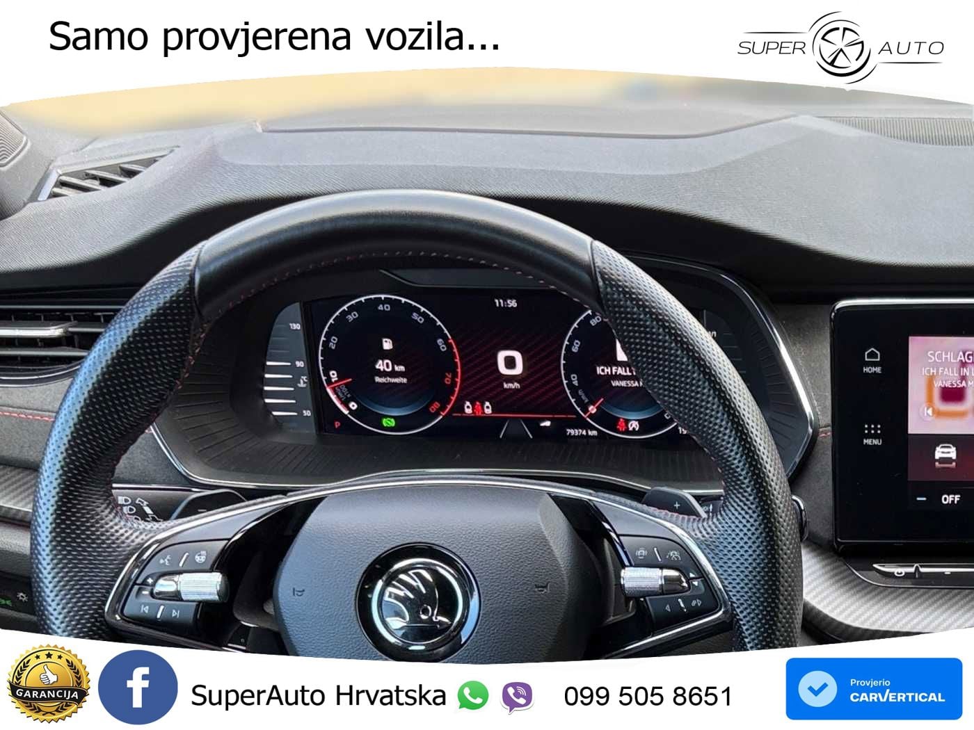 Škoda Octavia Combi RS 2.0 TSI (245 KS) DSG LED+GR SJED+ACC