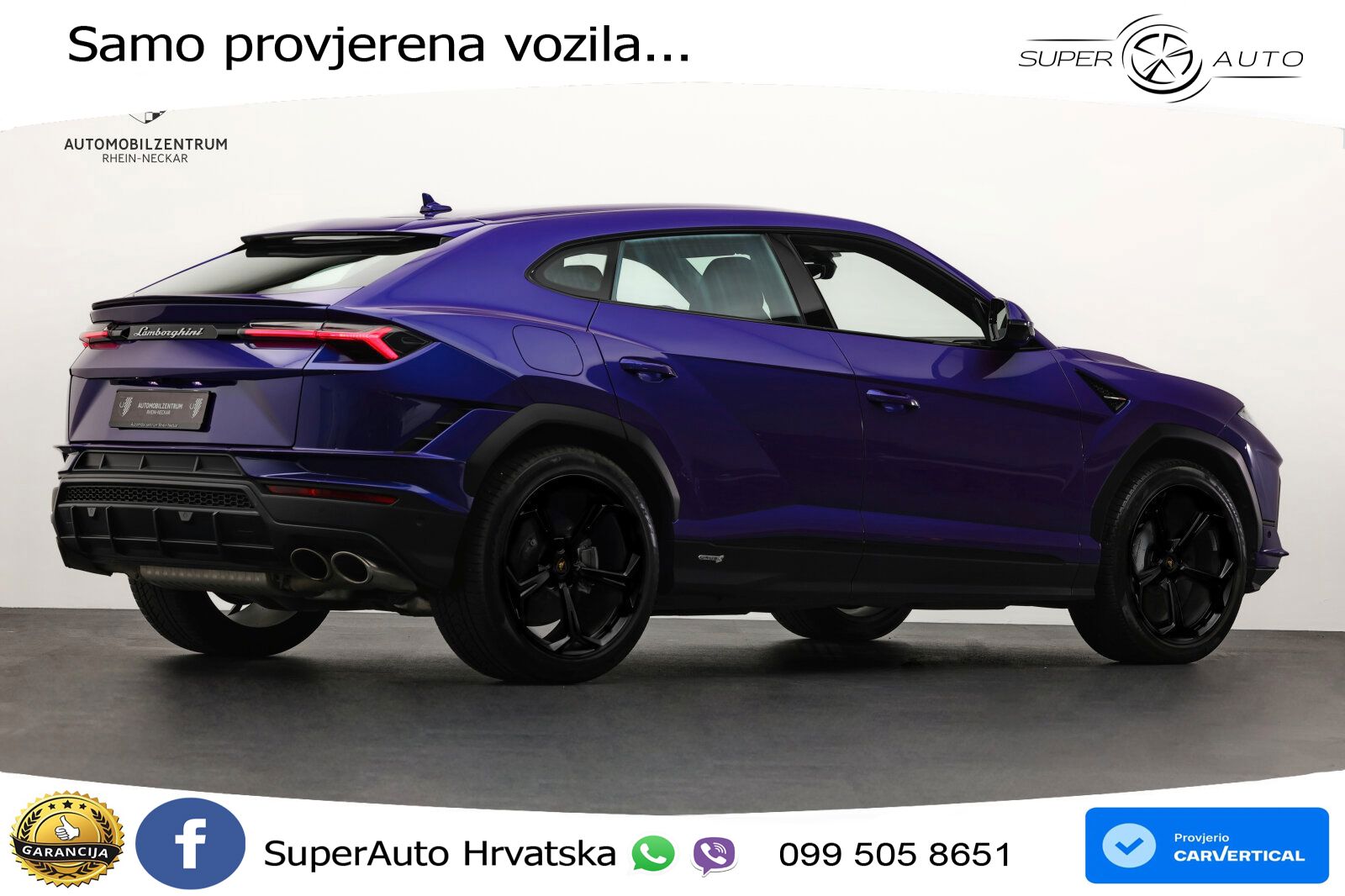 Lamborghini Urus S 4.0 V8 (666 KS) 4WD Automatic LED+GR SJED+ACC