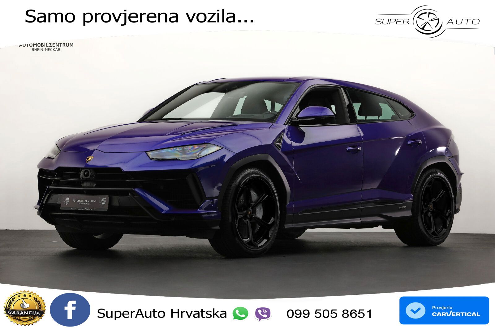Lamborghini Urus S 4.0 V8 (666 KS) 4WD Automatic LED+GR SJED+ACC