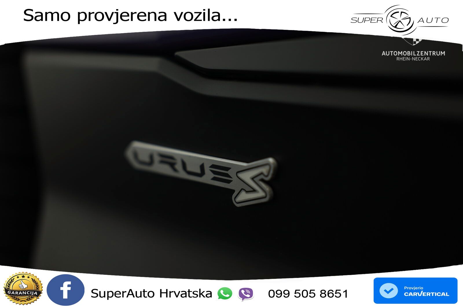 Lamborghini Urus S 4.0 V8 (666 KS) 4WD Automatic LED+GR SJED+ACC