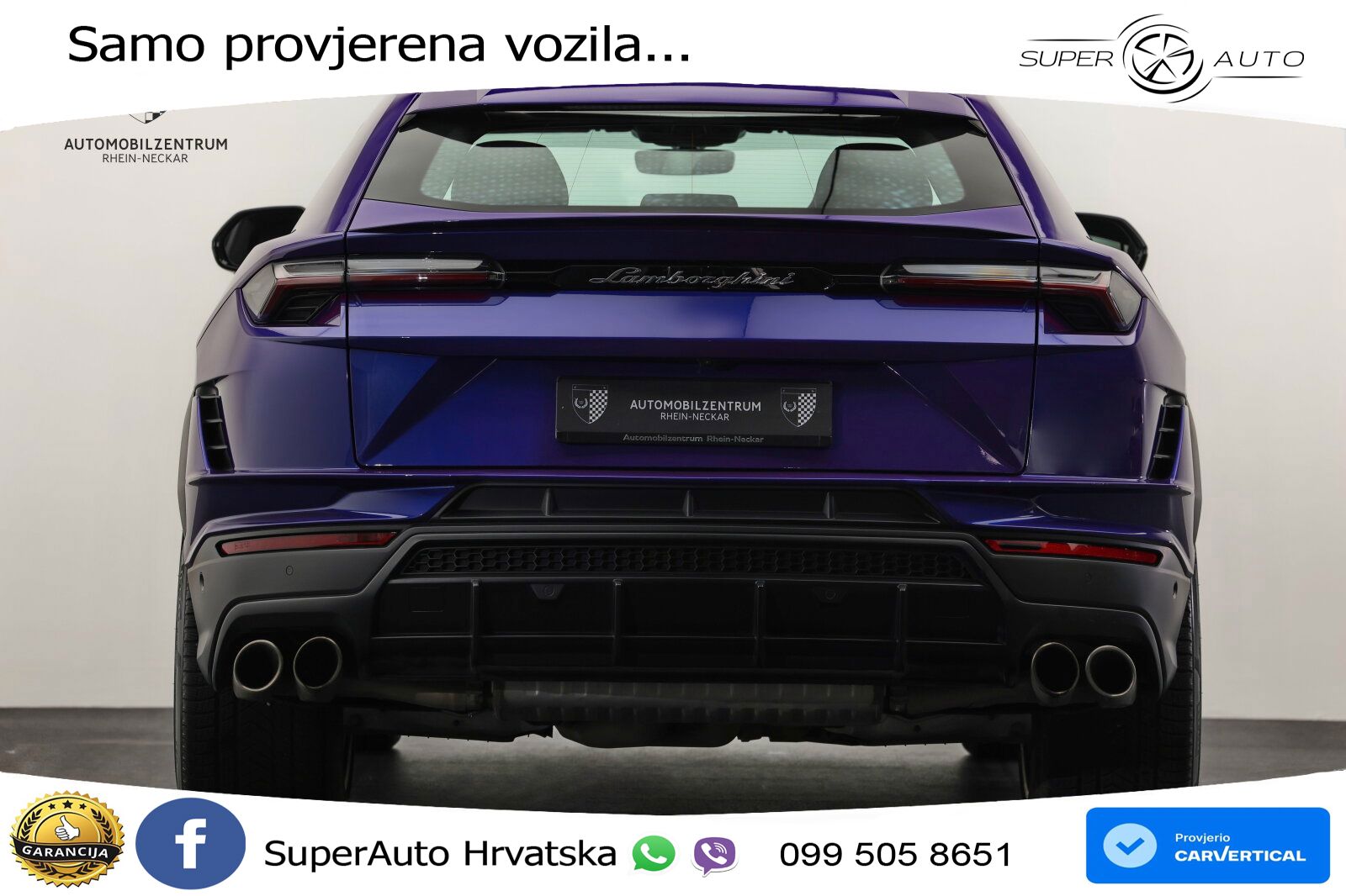 Lamborghini Urus S 4.0 V8 (666 KS) 4WD Automatic LED+GR SJED+ACC
