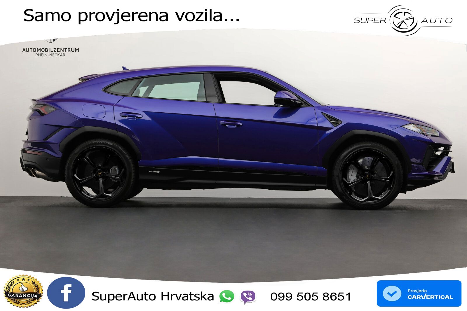 Lamborghini Urus S 4.0 V8 (666 KS) 4WD Automatic LED+GR SJED+ACC