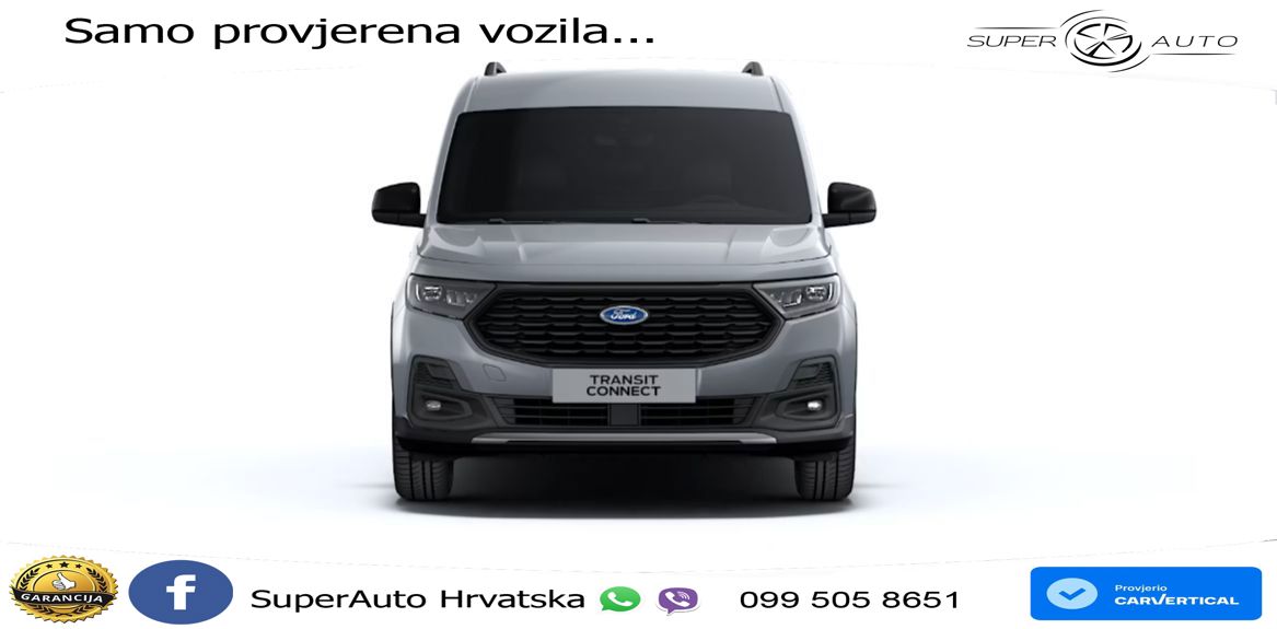 Ford Transit Connect FlexCab iACC*NAV*AHK*CAM 122 KS