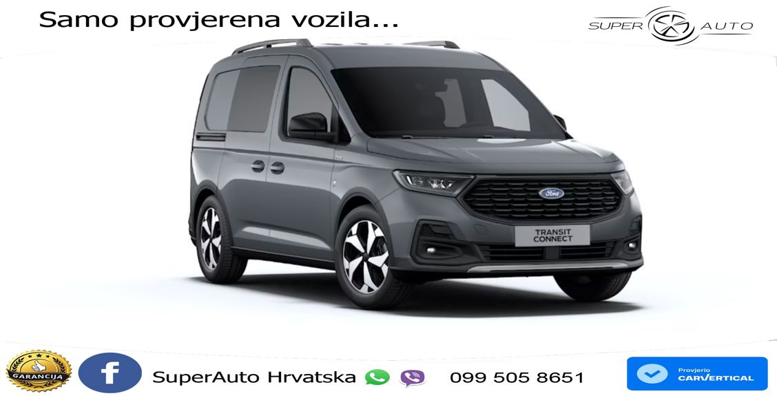 Ford Transit Connect FlexCab iACC*NAV*AHK*CAM 122 KS