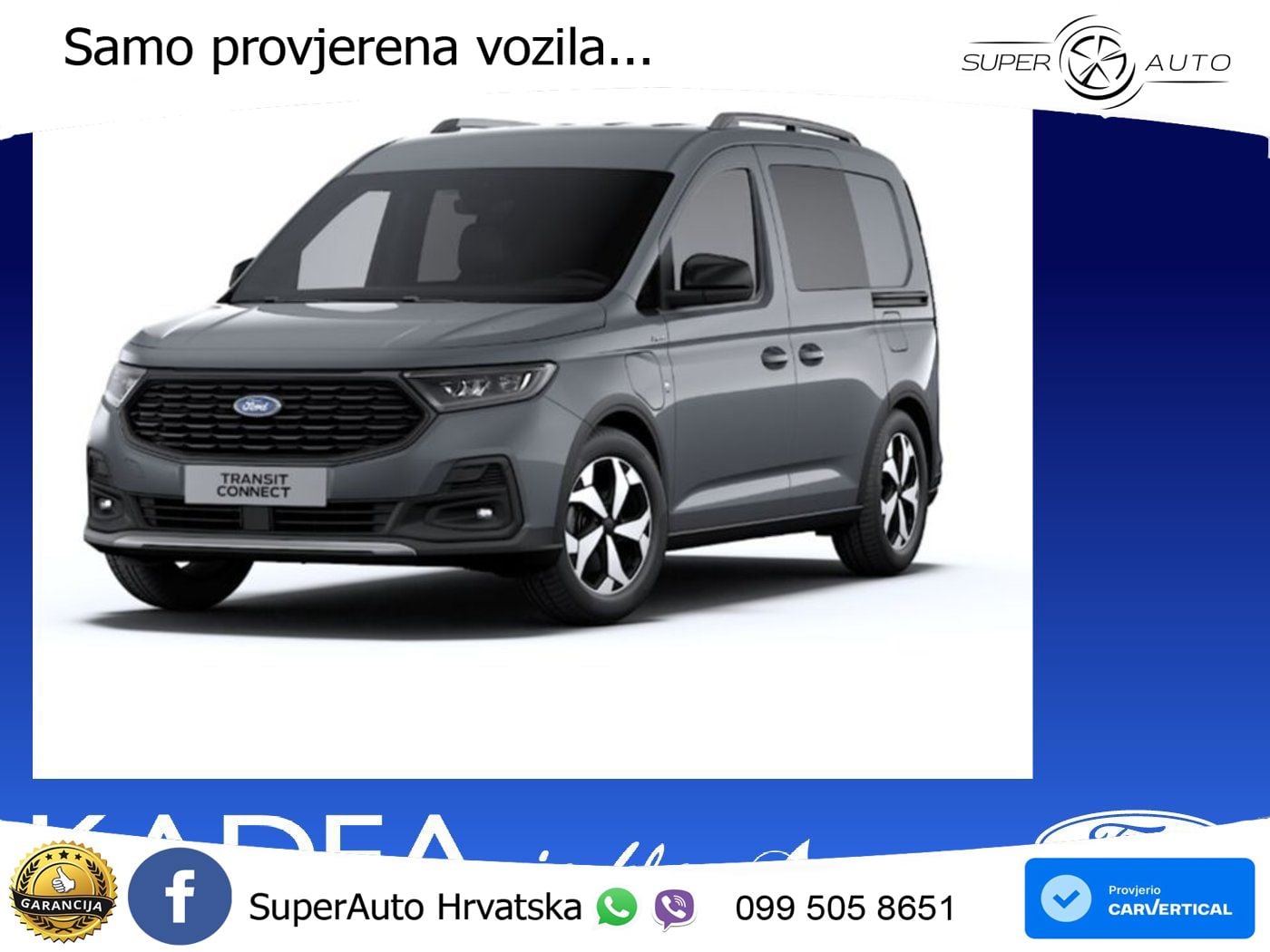 Ford Transit Connect FlexCab iACC*NAV*AHK*CAM 122 KS
