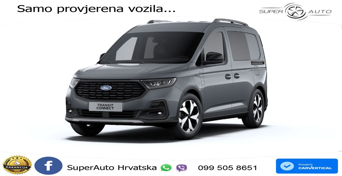 Ford Transit Connect FlexCab iACC*NAV*AHK*CAM 122 KS