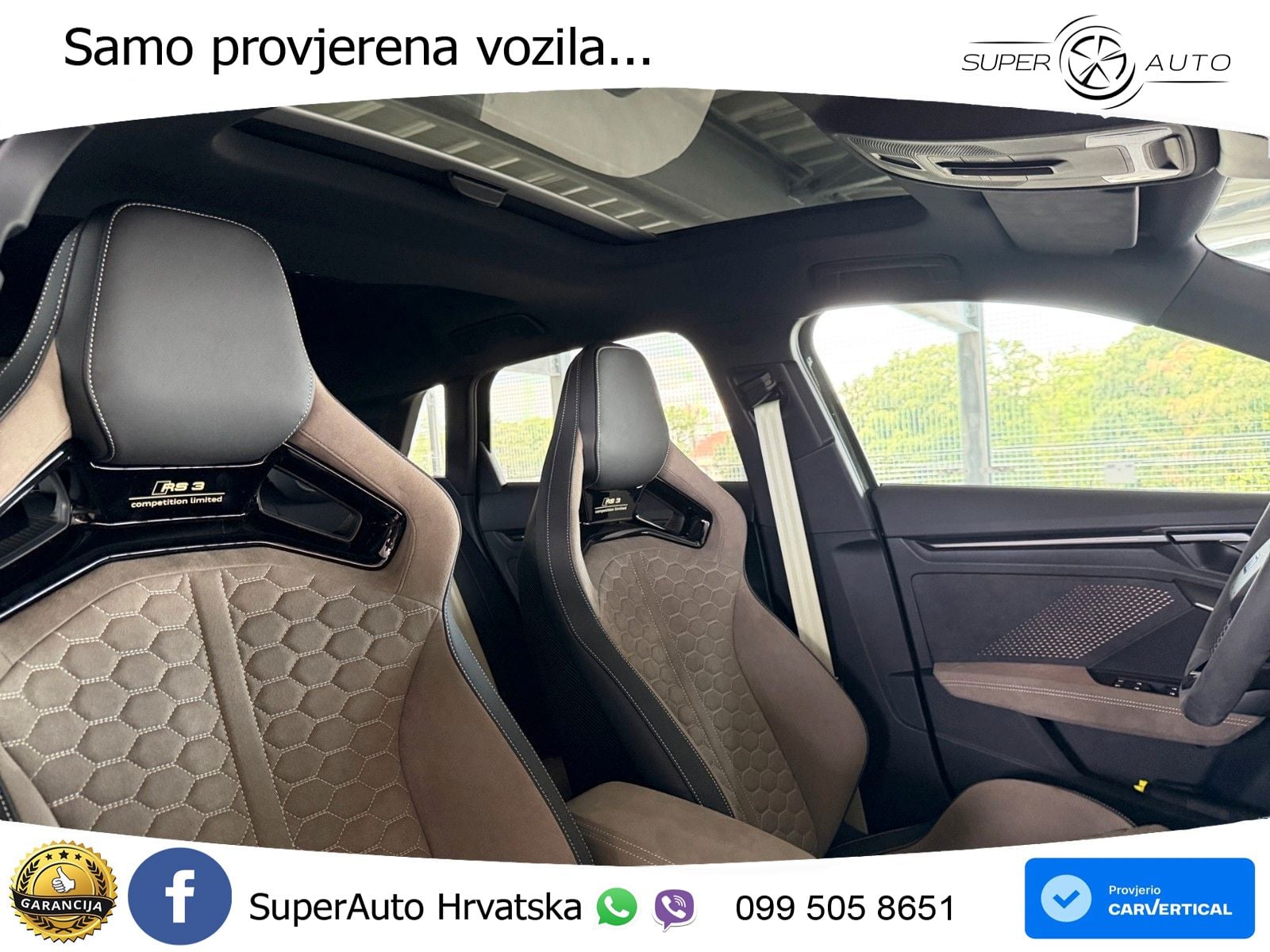 Audi RS3 Sportback 2.5 TFSI (400 KS) quattro S tronic LED+GR SJED+ACC
